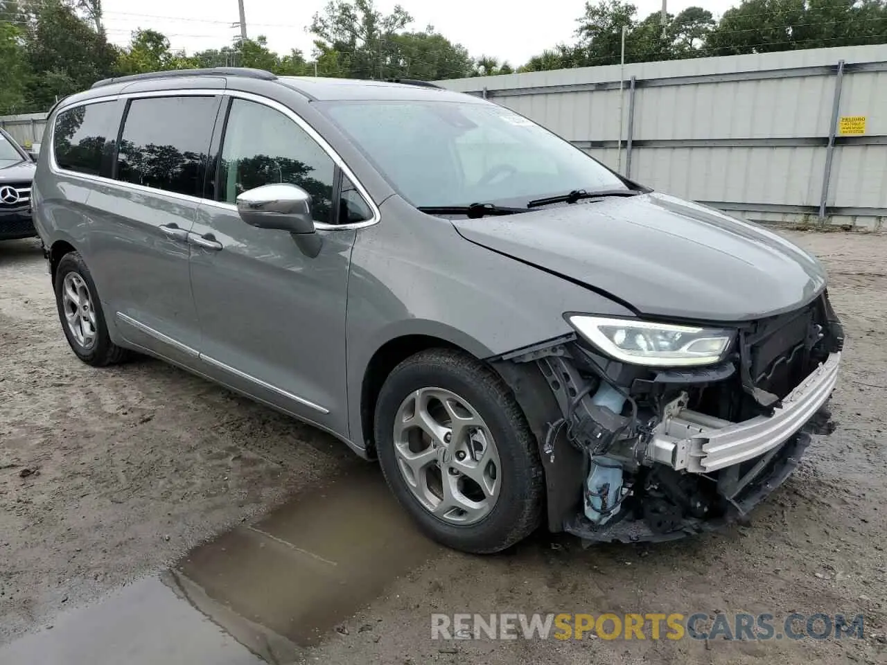 4 Фотография поврежденного автомобиля 2C4RC1GG9NR182401 CHRYSLER PACIFICA 2022