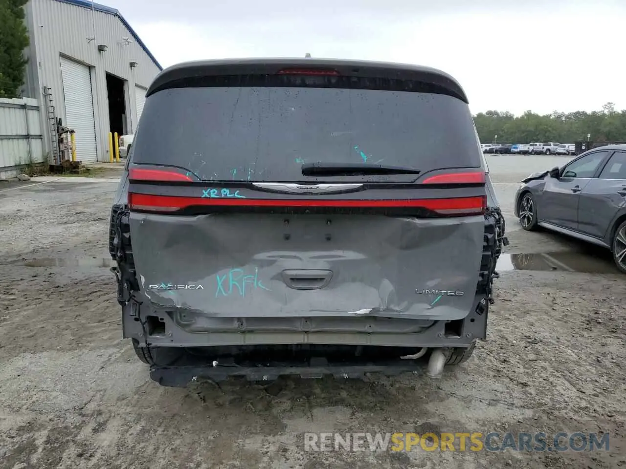 6 Фотография поврежденного автомобиля 2C4RC1GG9NR182401 CHRYSLER PACIFICA 2022