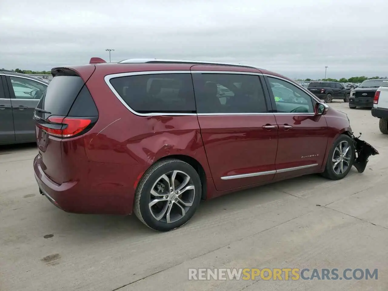 3 Photograph of a damaged car 2C4RC1PG0NR173358 CHRYSLER PACIFICA 2022