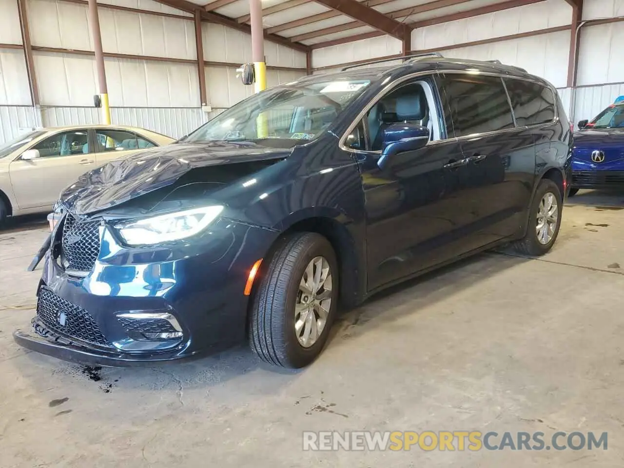 1 Photograph of a damaged car 2C4RC3BG6NR105844 CHRYSLER PACIFICA 2022