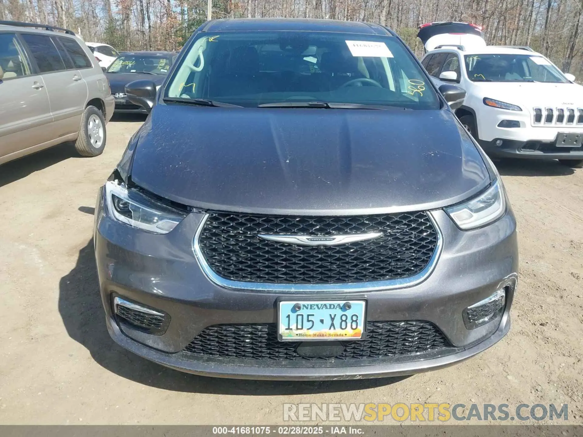 12 Фотография поврежденного автомобиля 2C4RC1BG0PR582065 CHRYSLER PACIFICA 2023