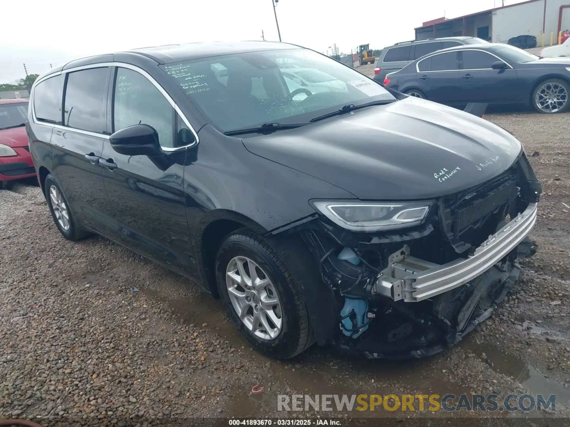 1 Photograph of a damaged car 2C4RC1BG1PR596847 CHRYSLER PACIFICA 2023