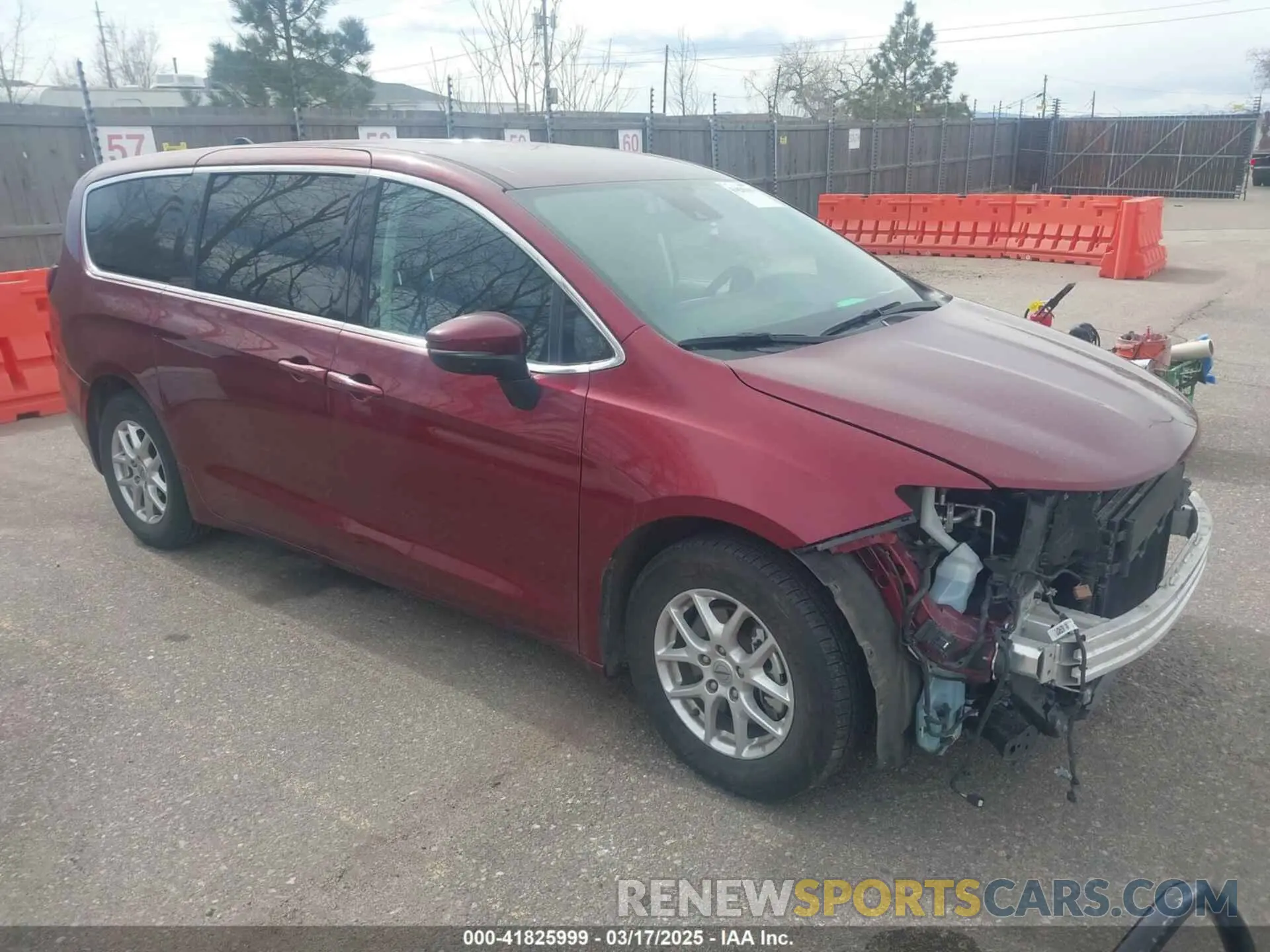 1 Фотография поврежденного автомобиля 2C4RC1BG2PR566692 CHRYSLER PACIFICA 2023