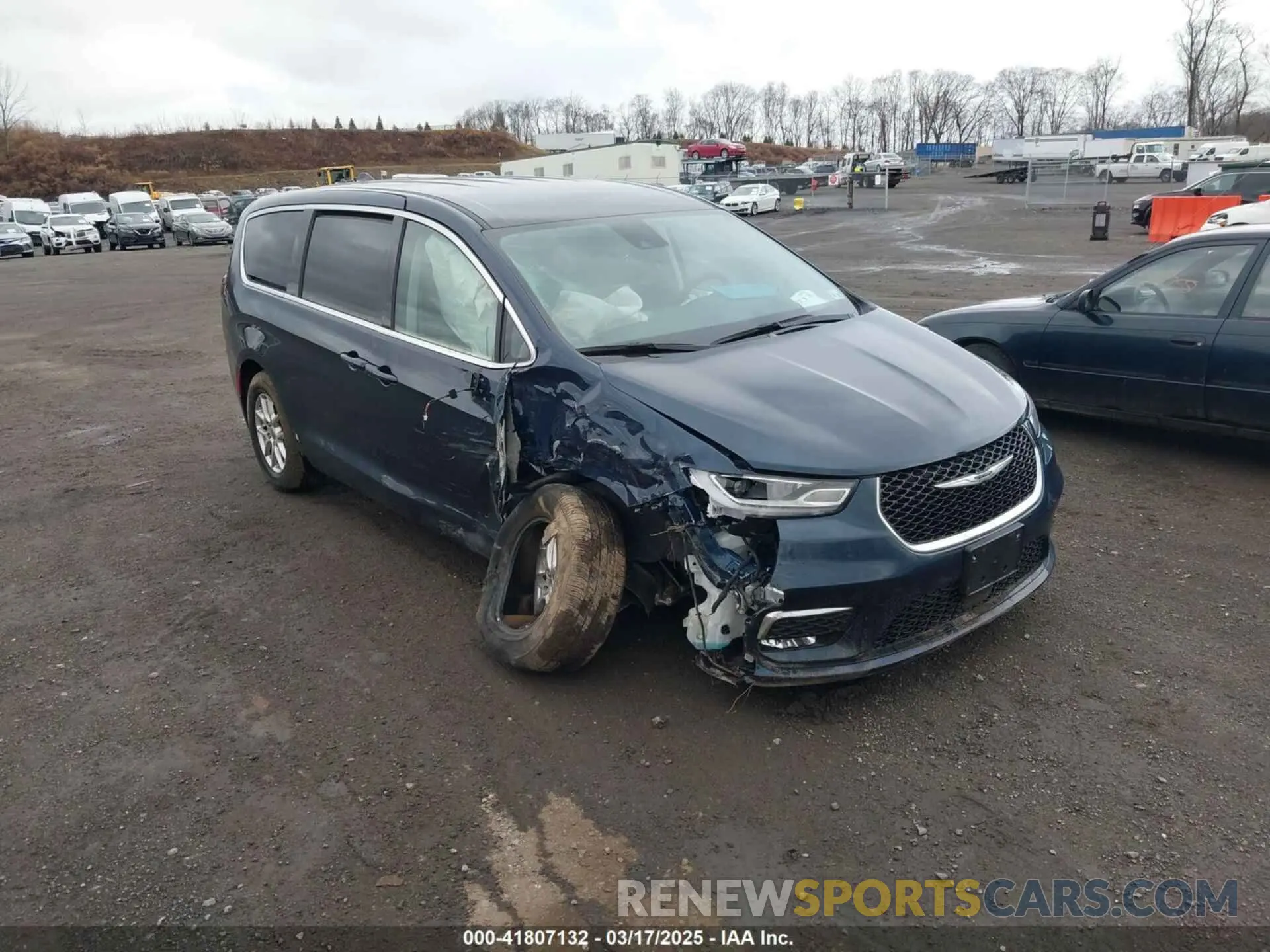 1 Фотография поврежденного автомобиля 2C4RC1BG3PR508168 CHRYSLER PACIFICA 2023