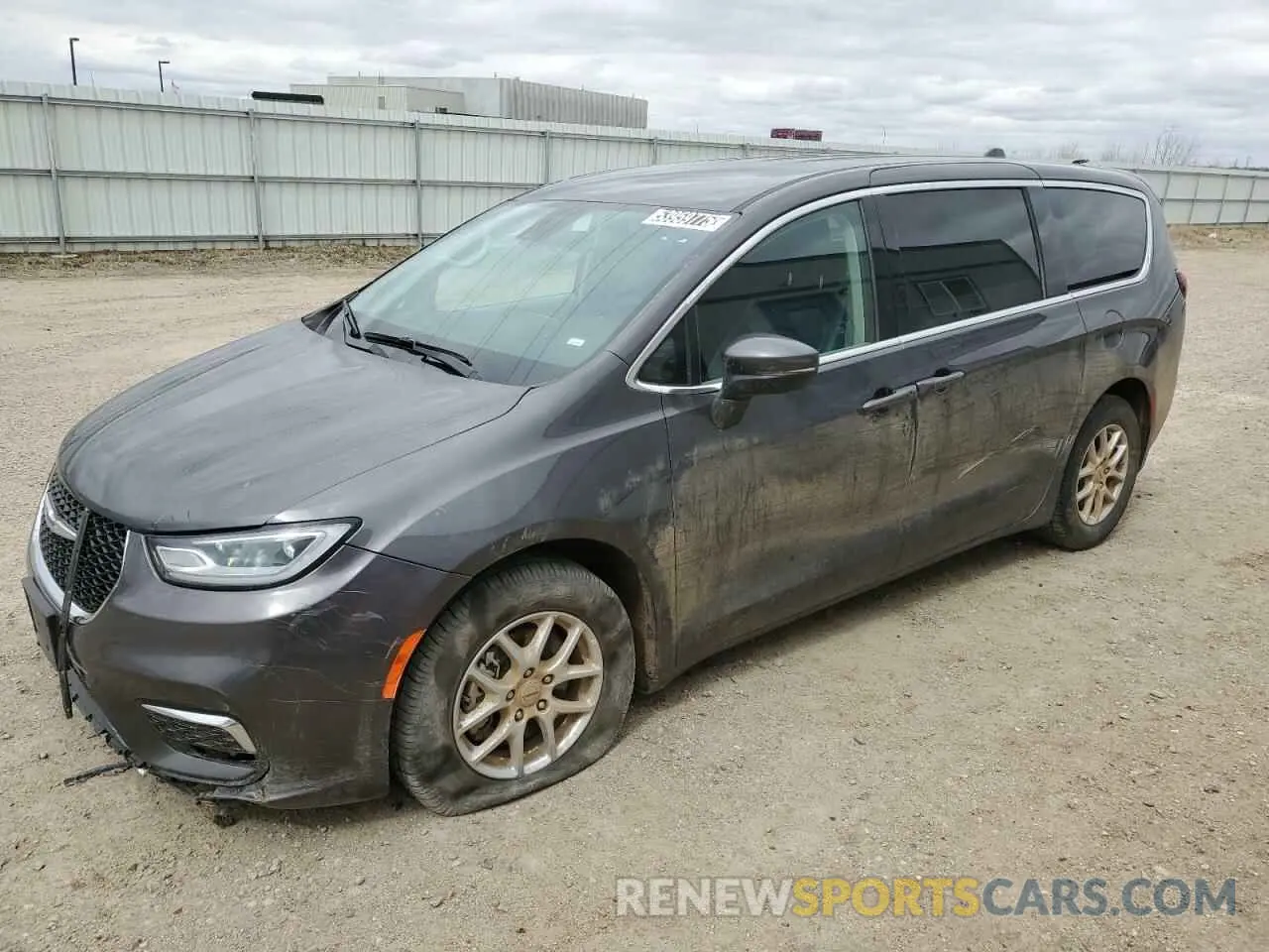 1 Photograph of a damaged car 2C4RC1BG3PR581895 CHRYSLER PACIFICA 2023