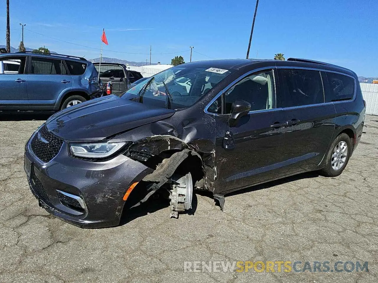 1 Фотография поврежденного автомобиля 2C4RC1BG4PR520488 CHRYSLER PACIFICA 2023