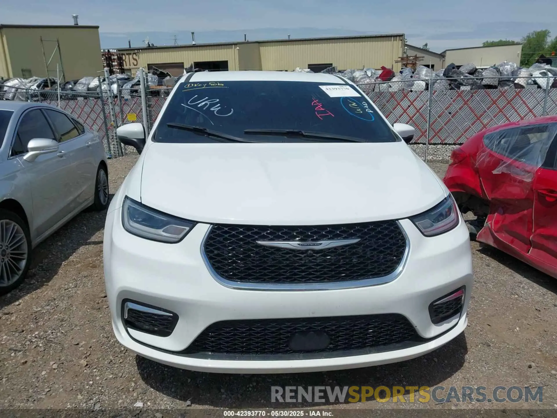 12 Фотография поврежденного автомобиля 2C4RC1BG5PR601256 CHRYSLER PACIFICA 2023