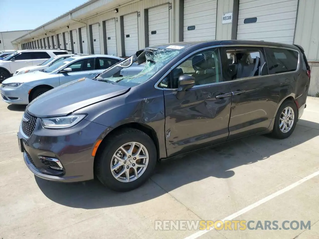 1 Photograph of a damaged car 2C4RC1BG7PR536099 CHRYSLER PACIFICA 2023