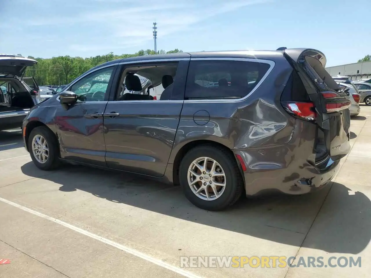 2 Photograph of a damaged car 2C4RC1BG7PR536099 CHRYSLER PACIFICA 2023