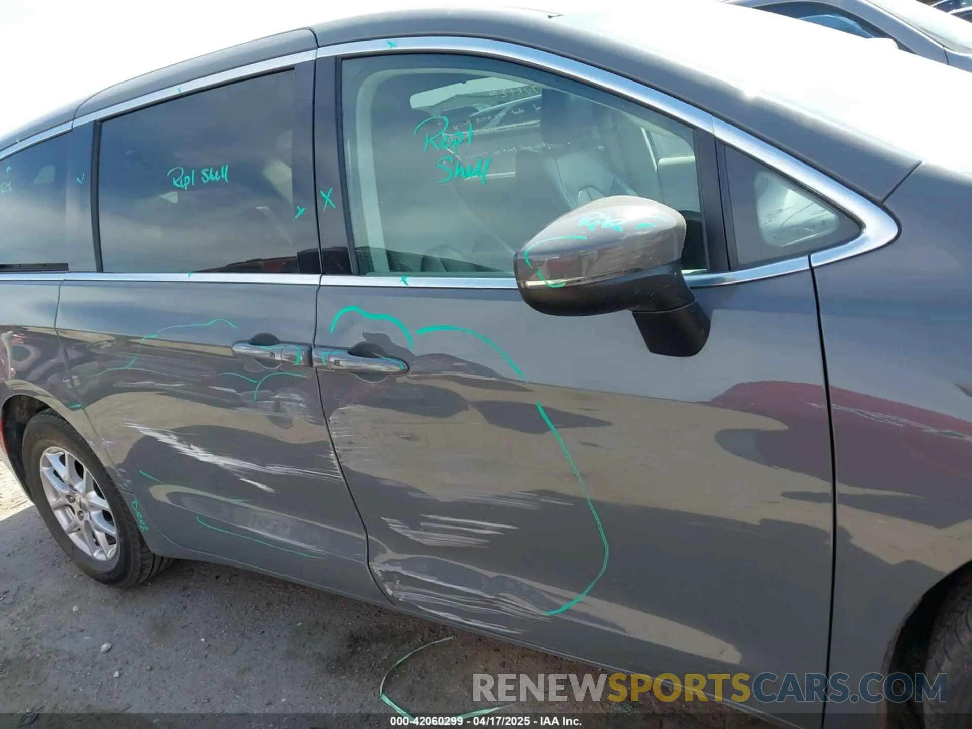 6 Фотография поврежденного автомобиля 2C4RC1BG8PR560718 CHRYSLER PACIFICA 2023