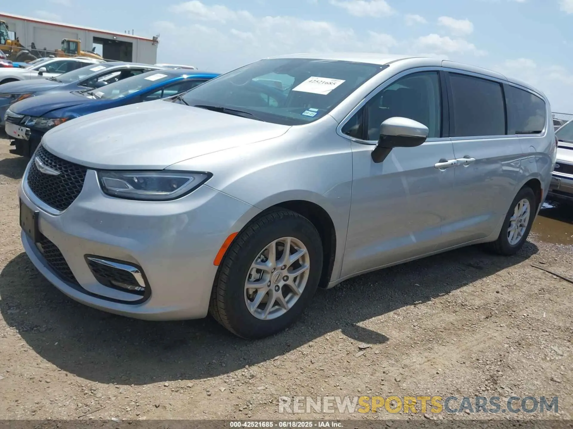 2 Фотография поврежденного автомобиля 2C4RC1BG8PR623994 CHRYSLER PACIFICA 2023