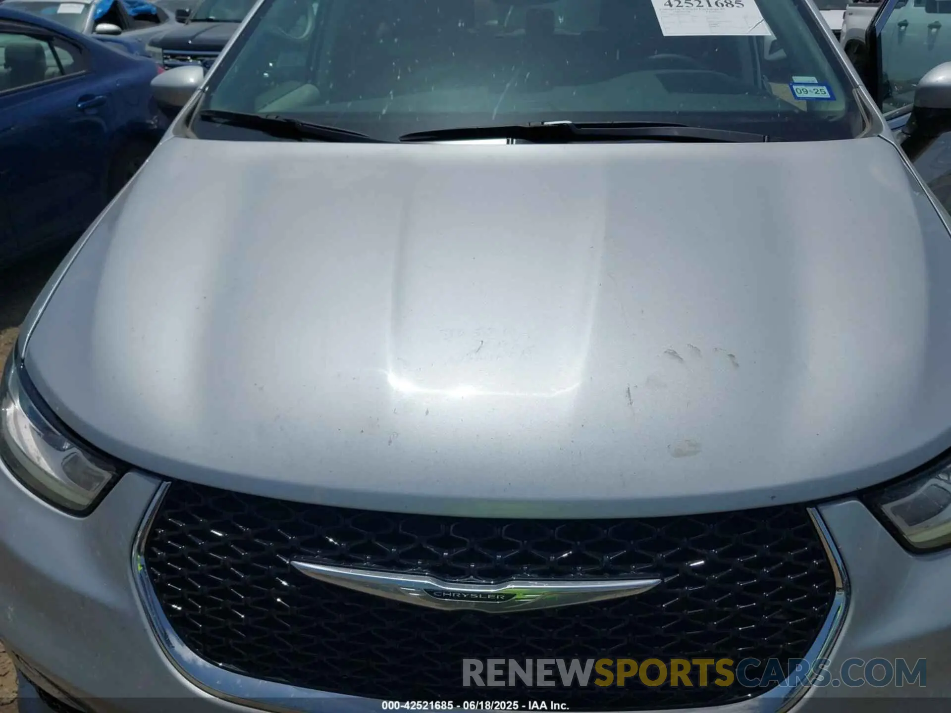 6 Фотография поврежденного автомобиля 2C4RC1BG8PR623994 CHRYSLER PACIFICA 2023