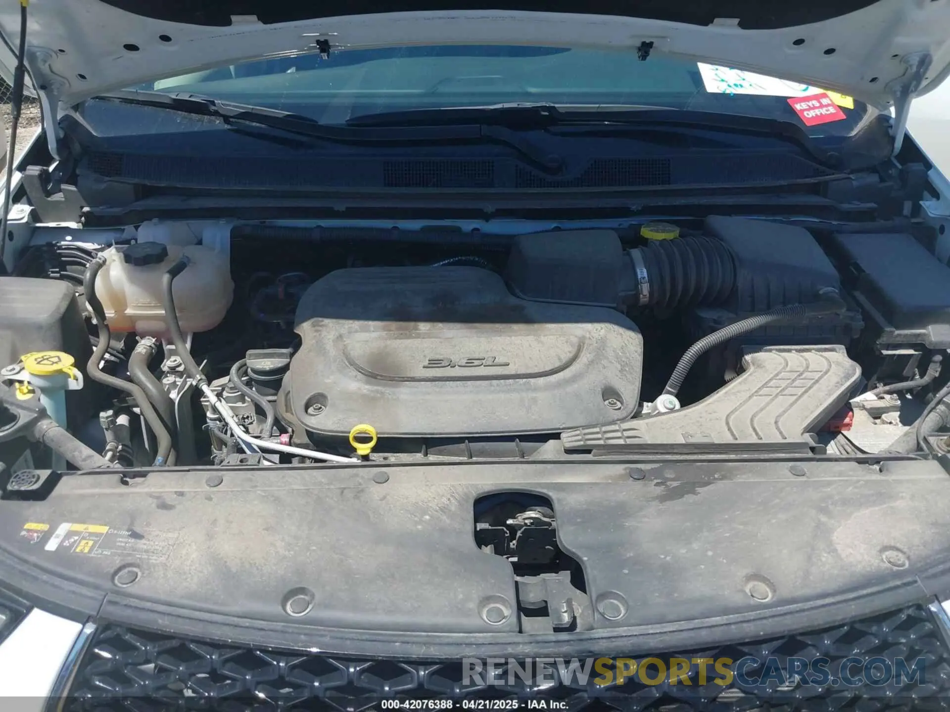 10 Фотография поврежденного автомобиля 2C4RC1BG9PR531325 CHRYSLER PACIFICA 2023