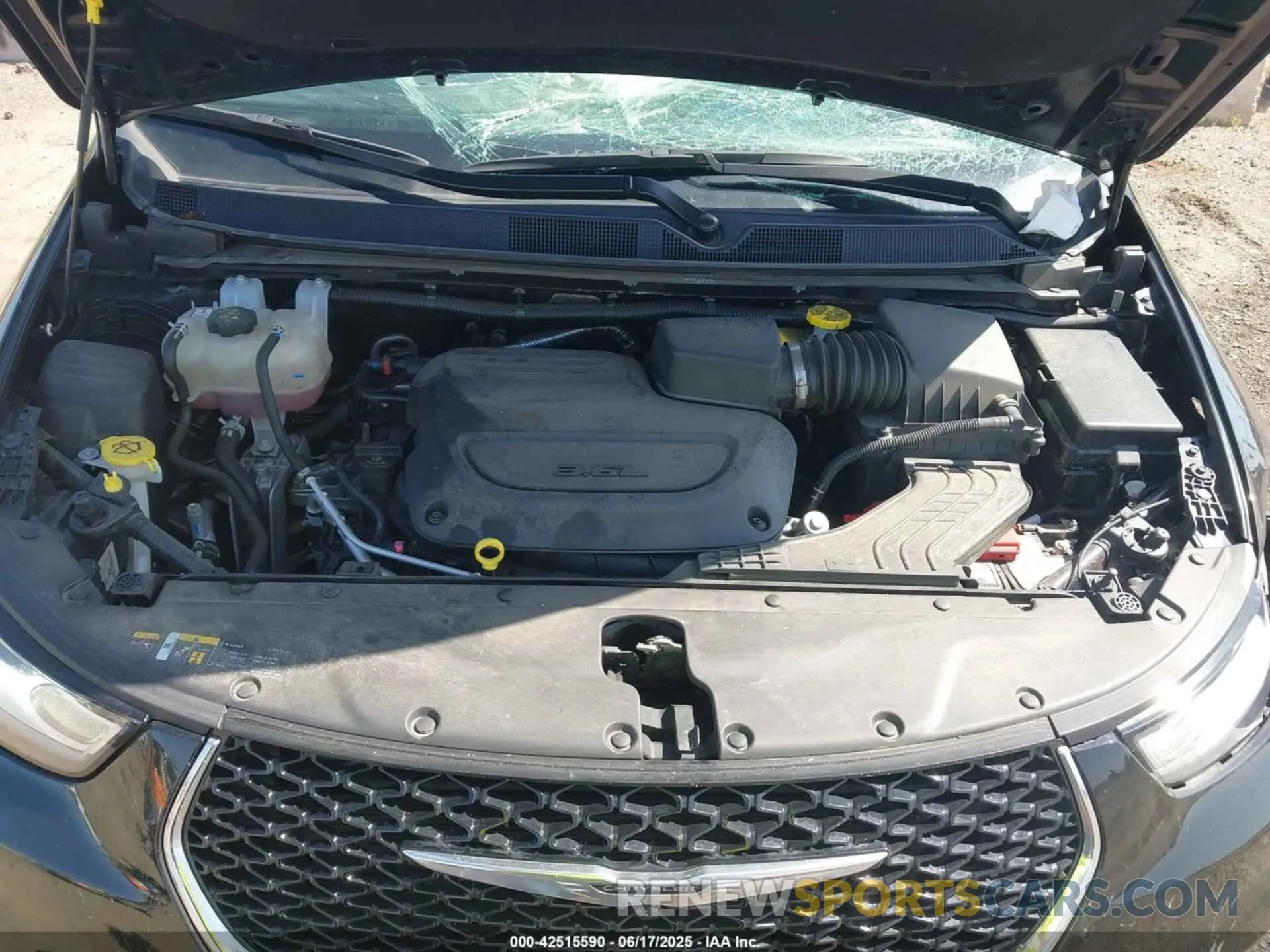10 Фотография поврежденного автомобиля 2C4RC1BG9PR628170 CHRYSLER PACIFICA 2023