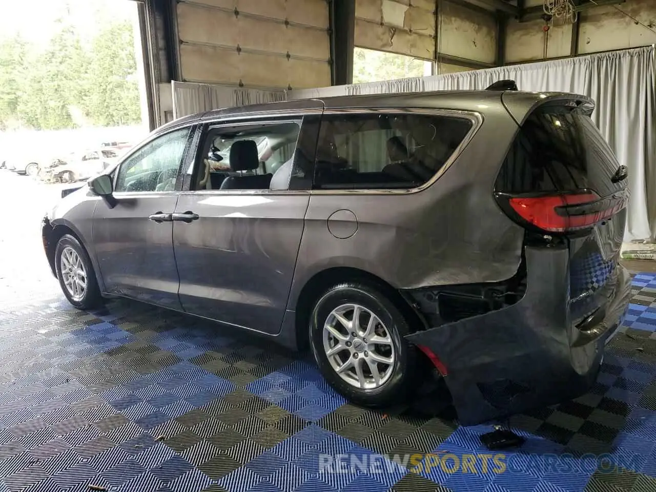 2 Photograph of a damaged car 2C4RC1BGXPR552202 CHRYSLER PACIFICA 2023