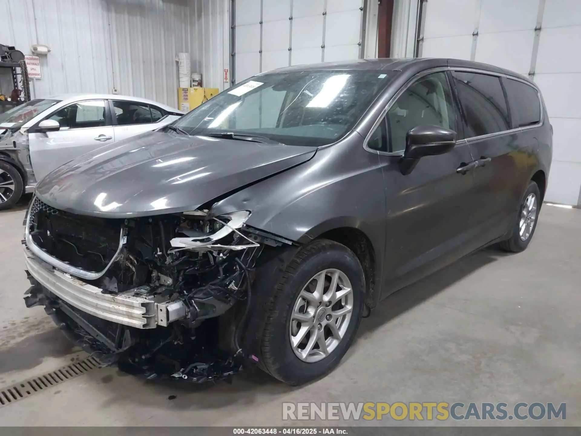 2 Photograph of a damaged car 2C4RC1BGXPR553690 CHRYSLER PACIFICA 2023