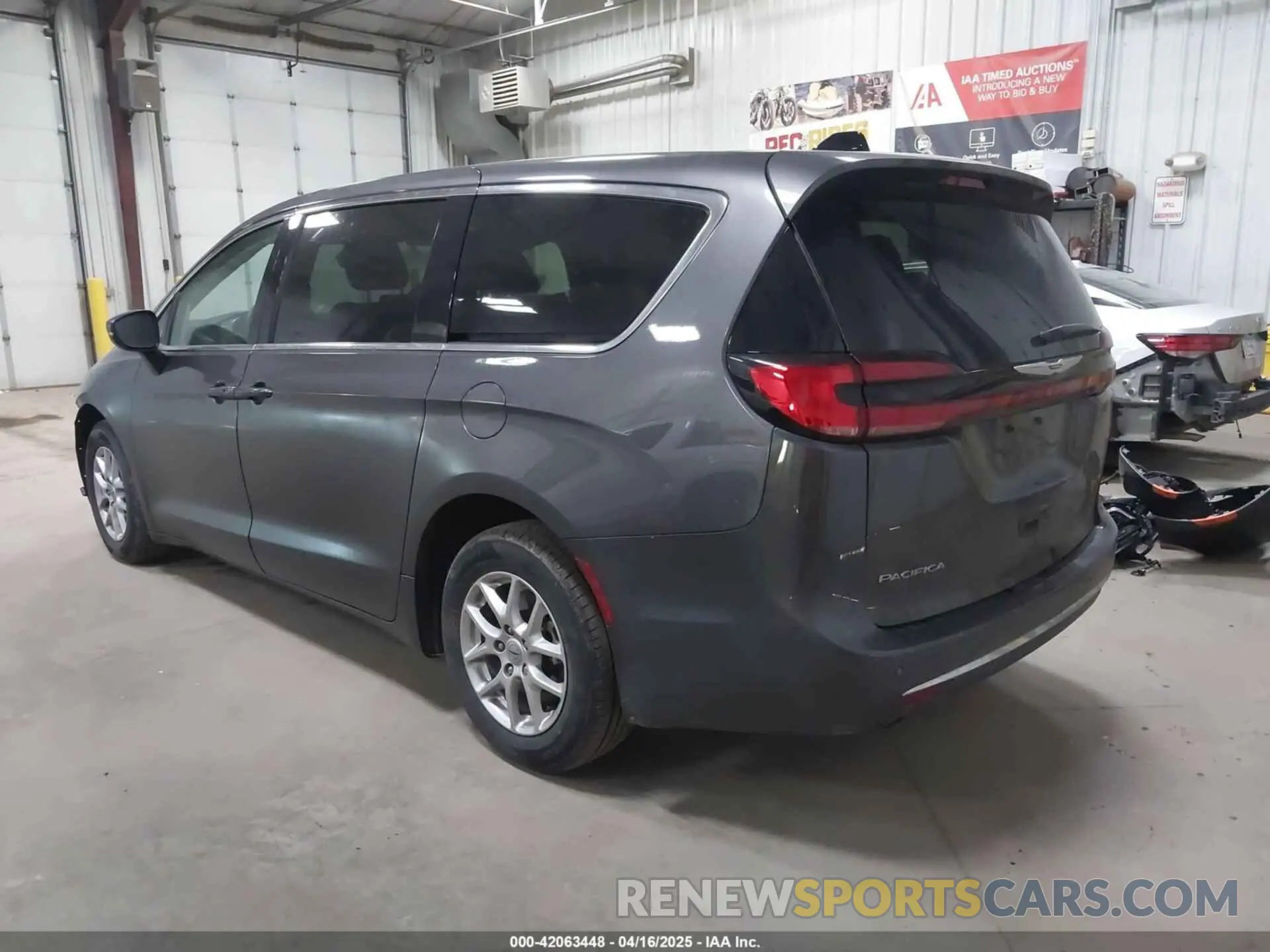 3 Photograph of a damaged car 2C4RC1BGXPR553690 CHRYSLER PACIFICA 2023