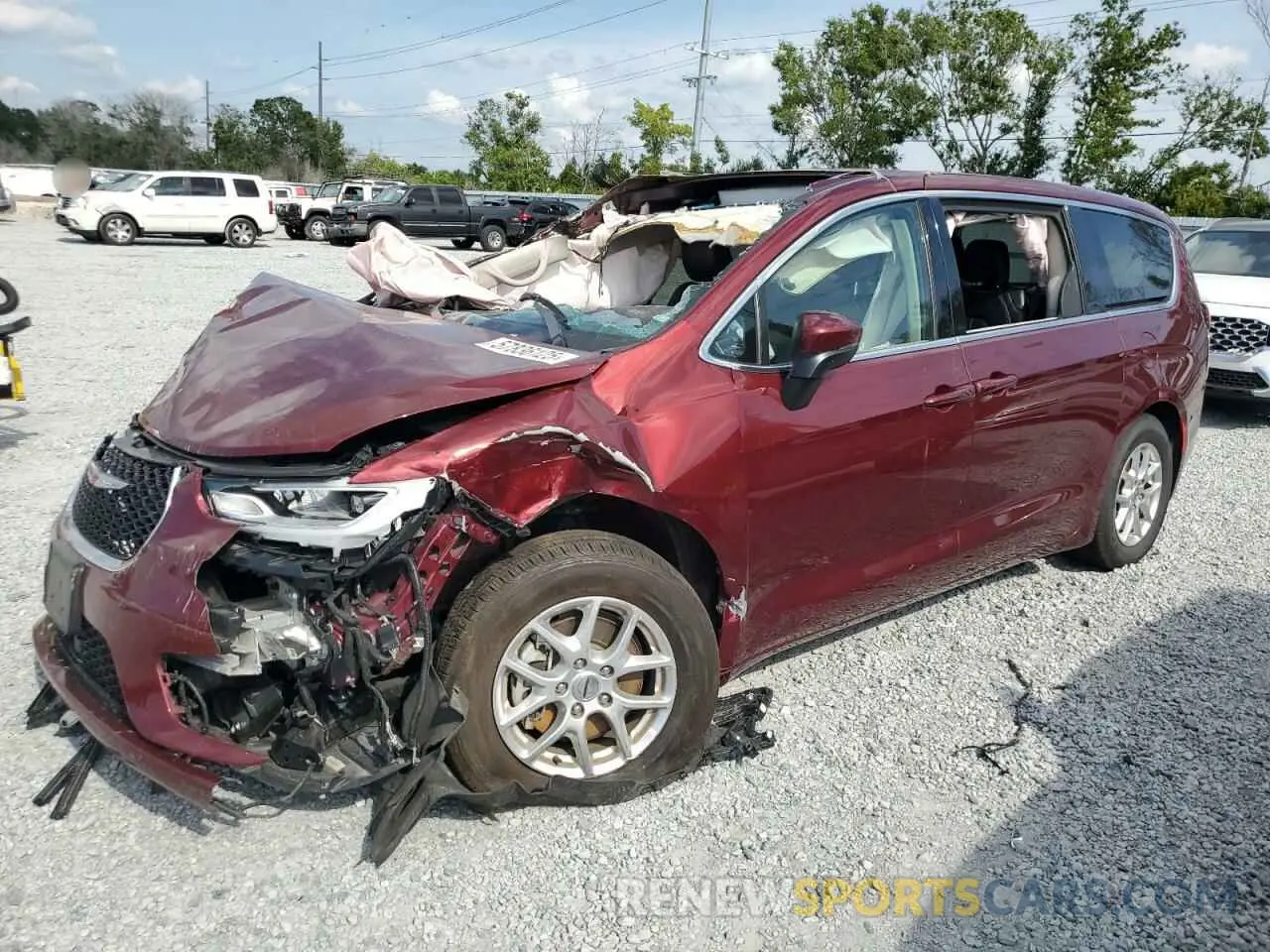 1 Photograph of a damaged car 2C4RC1BGXPR574068 CHRYSLER PACIFICA 2023