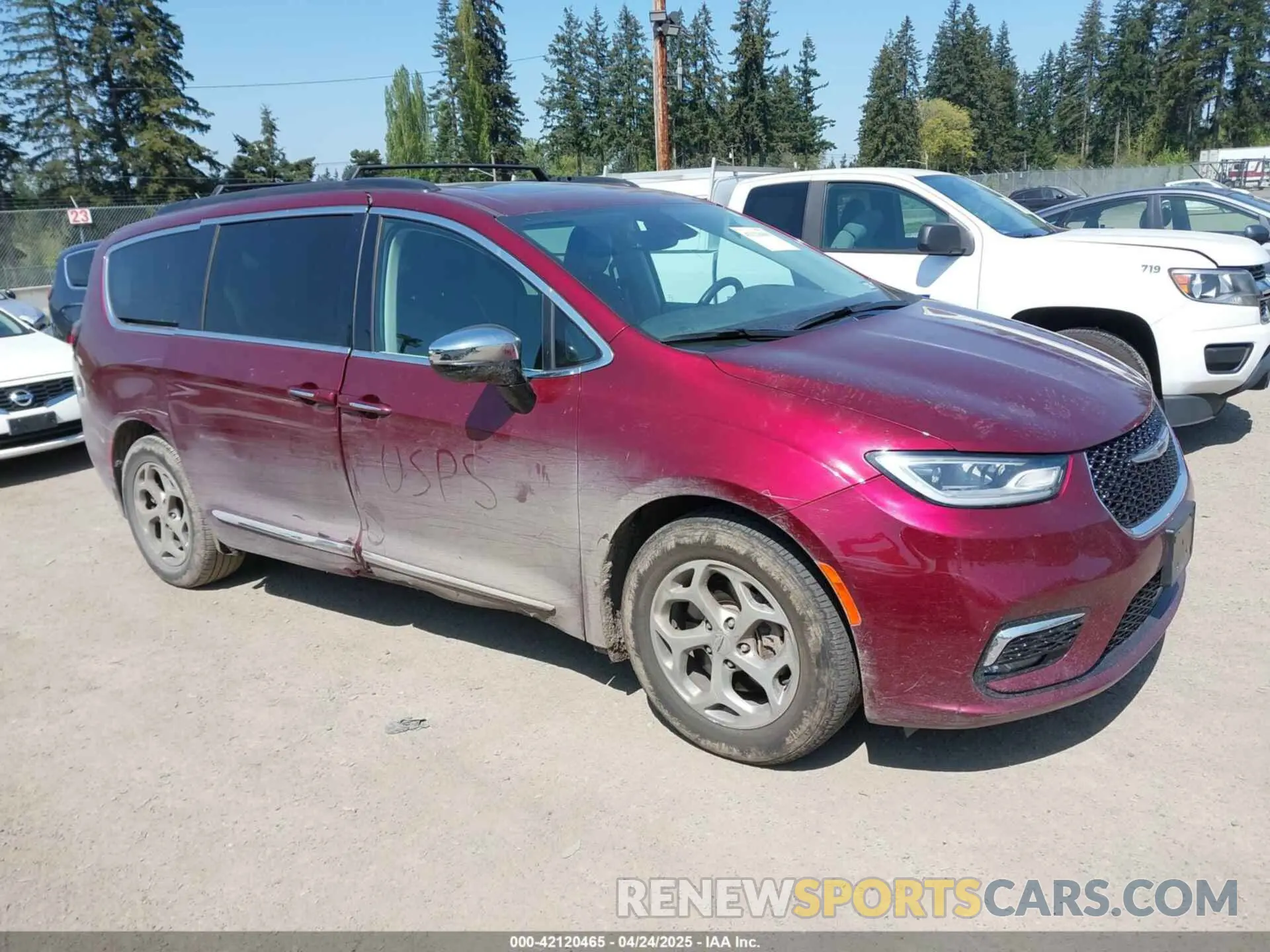 14 Фотография поврежденного автомобиля 2C4RC1GG1PR547902 CHRYSLER PACIFICA 2023