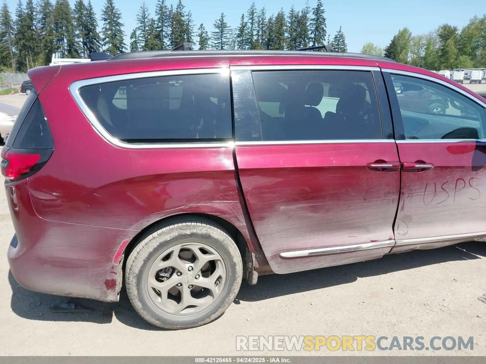 6 Фотография поврежденного автомобиля 2C4RC1GG1PR547902 CHRYSLER PACIFICA 2023