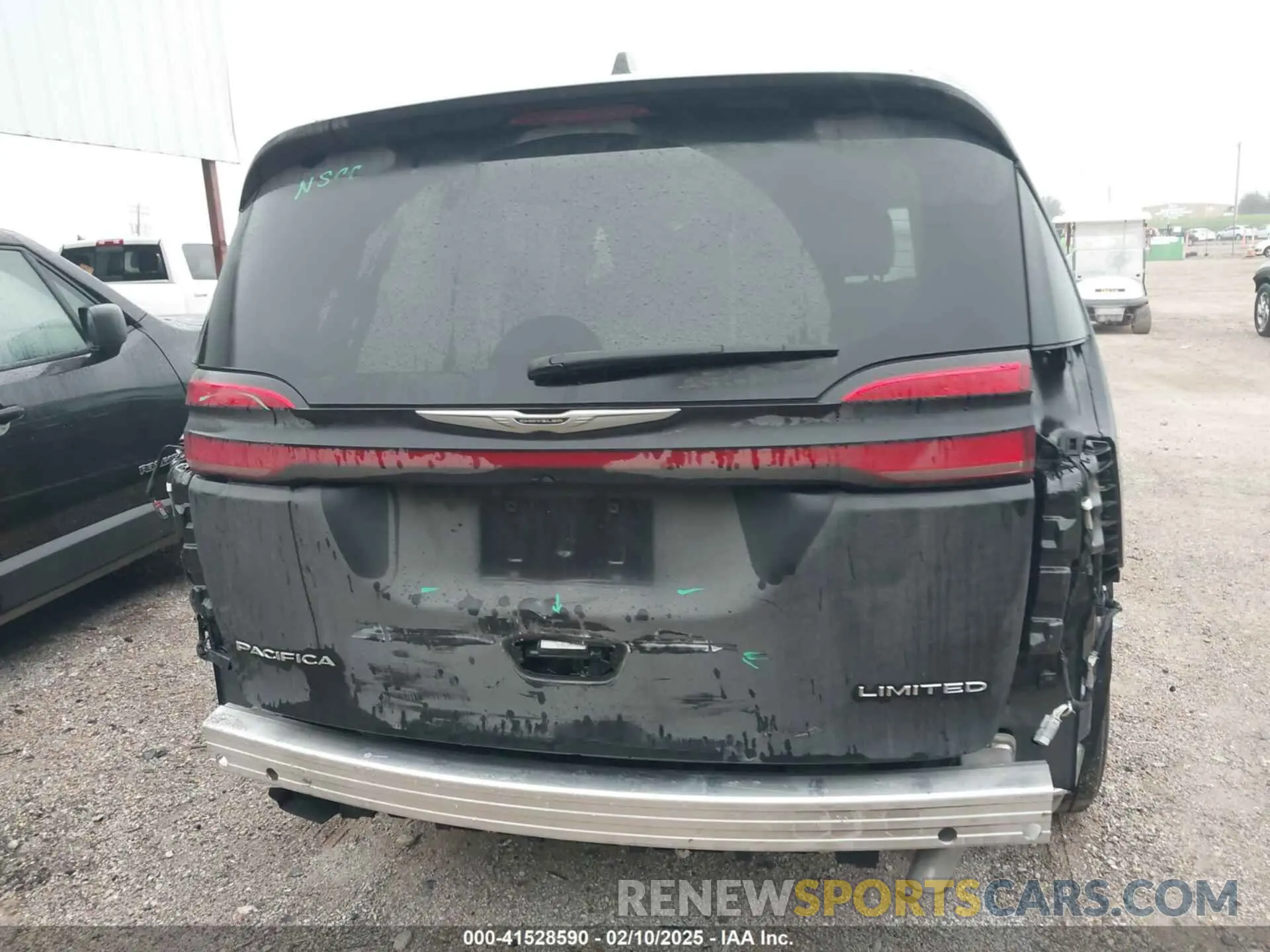 16 Фотография поврежденного автомобиля 2C4RC1GG1PR601585 CHRYSLER PACIFICA 2023