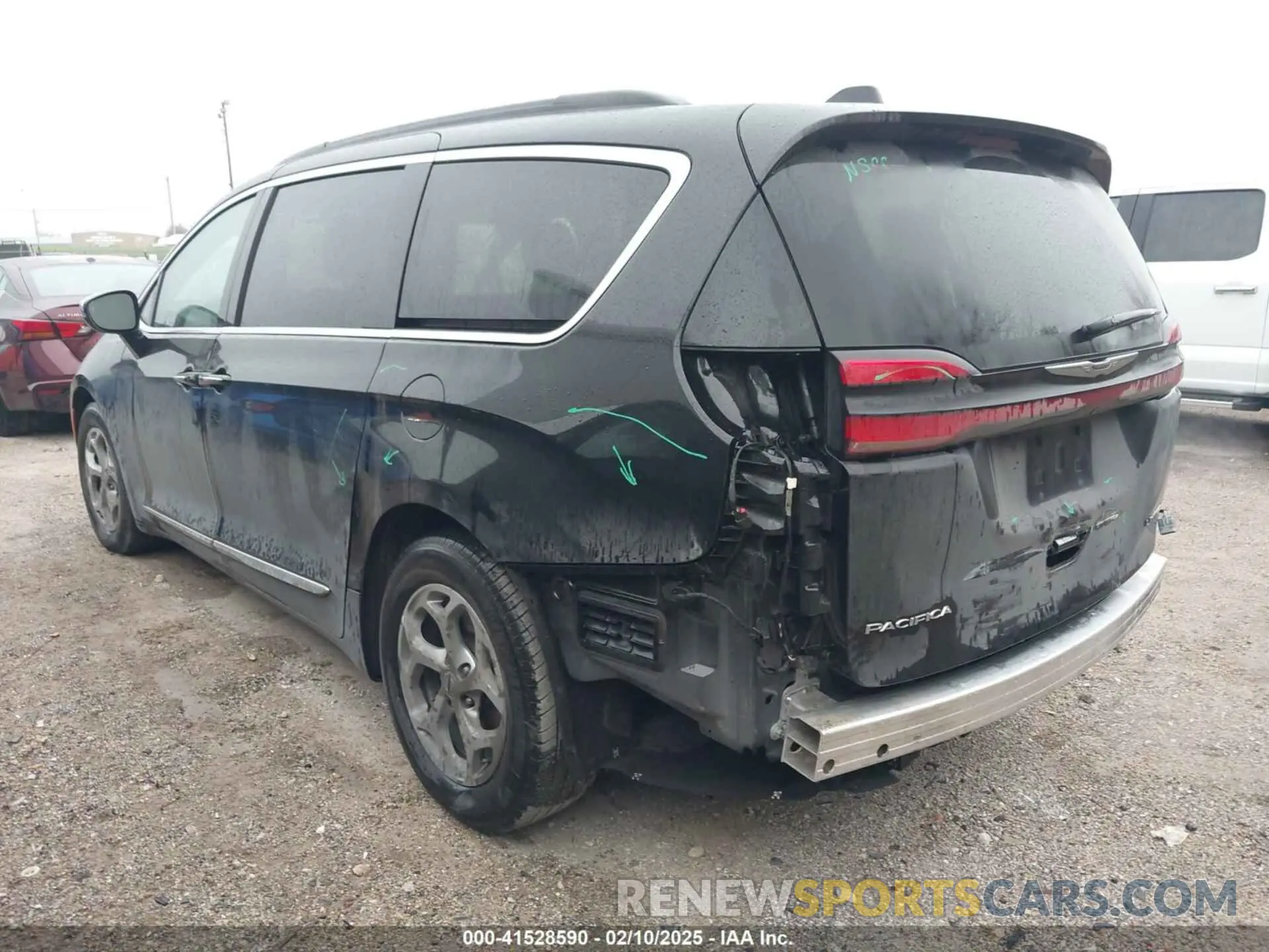 3 Фотография поврежденного автомобиля 2C4RC1GG1PR601585 CHRYSLER PACIFICA 2023