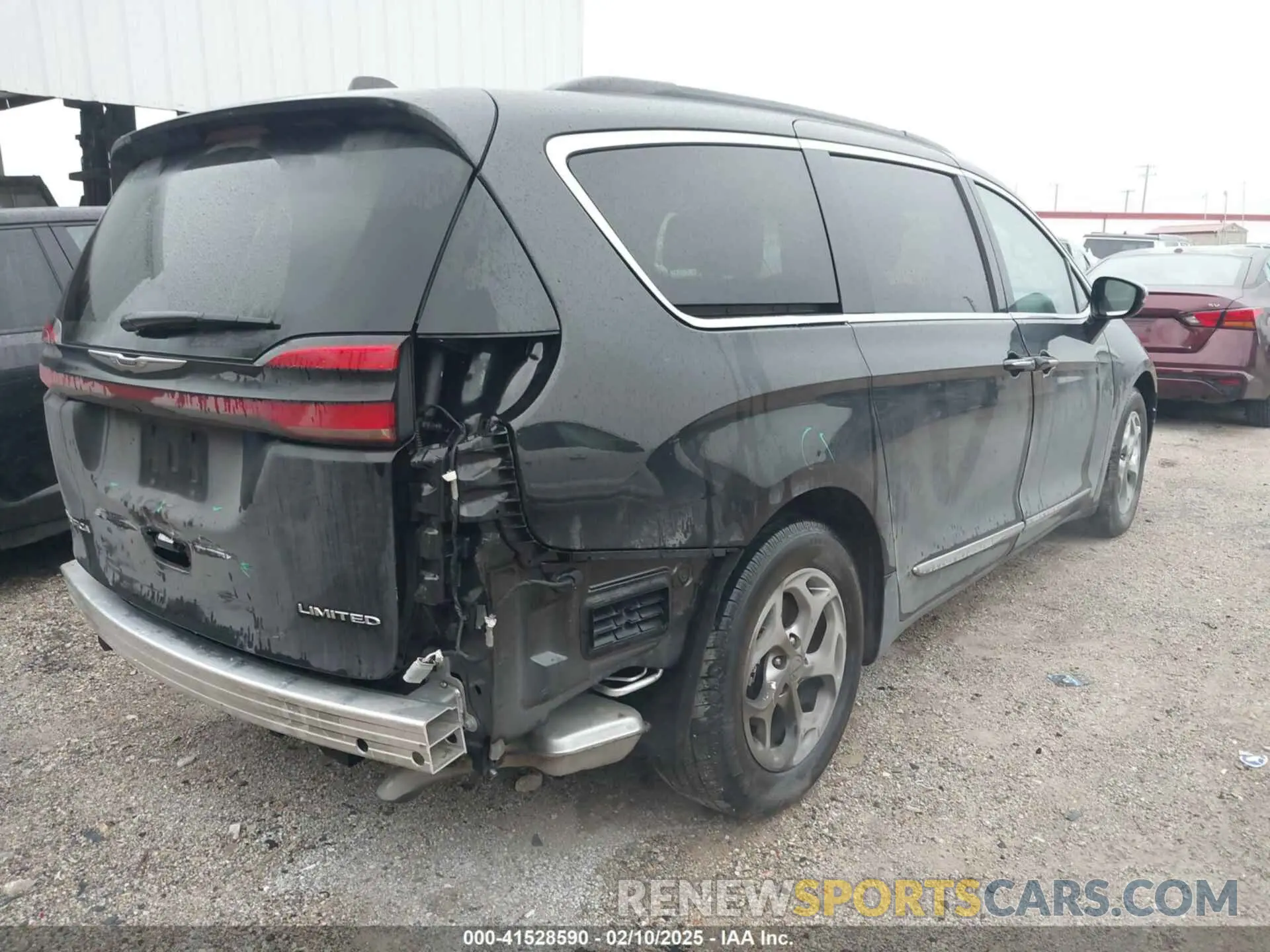 4 Фотография поврежденного автомобиля 2C4RC1GG1PR601585 CHRYSLER PACIFICA 2023