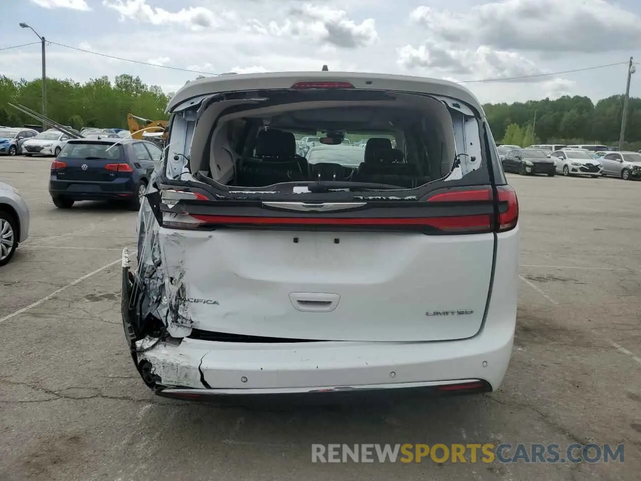 6 Фотография поврежденного автомобиля 2C4RC1GG2PR530879 CHRYSLER PACIFICA 2023