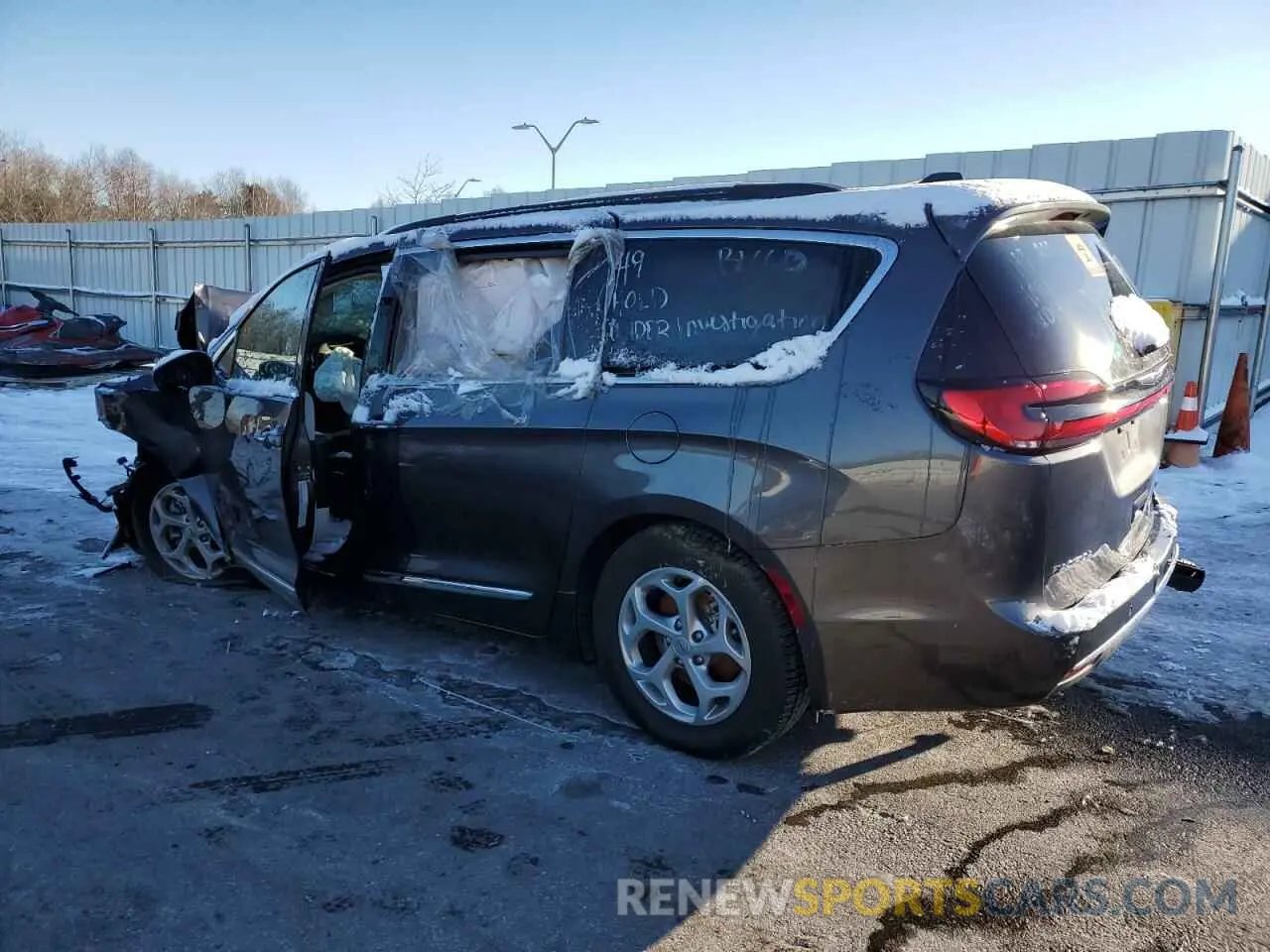 2 Фотография поврежденного автомобиля 2C4RC1GG6PR577722 CHRYSLER PACIFICA 2023