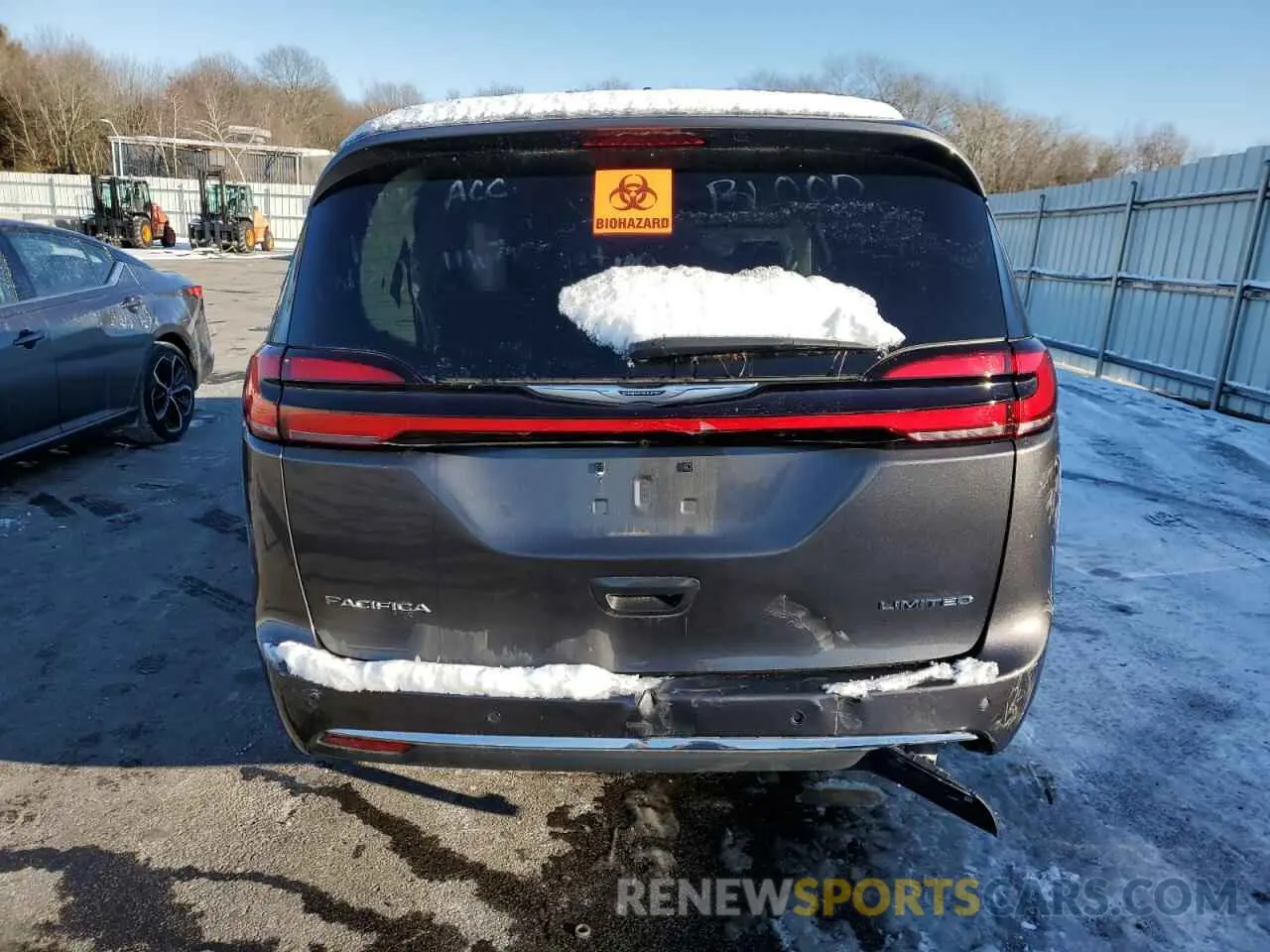 6 Фотография поврежденного автомобиля 2C4RC1GG6PR577722 CHRYSLER PACIFICA 2023