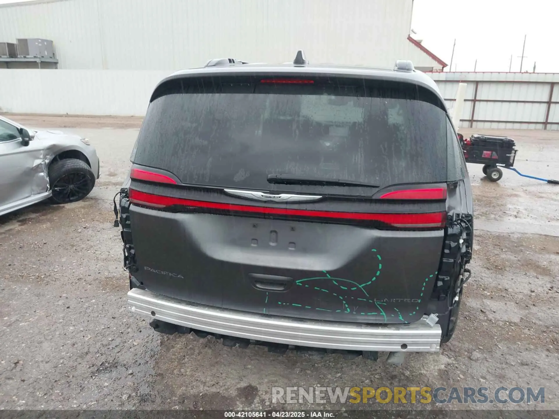 16 Photograph of a damaged car 2C4RC1GG9PR610843 CHRYSLER PACIFICA 2023
