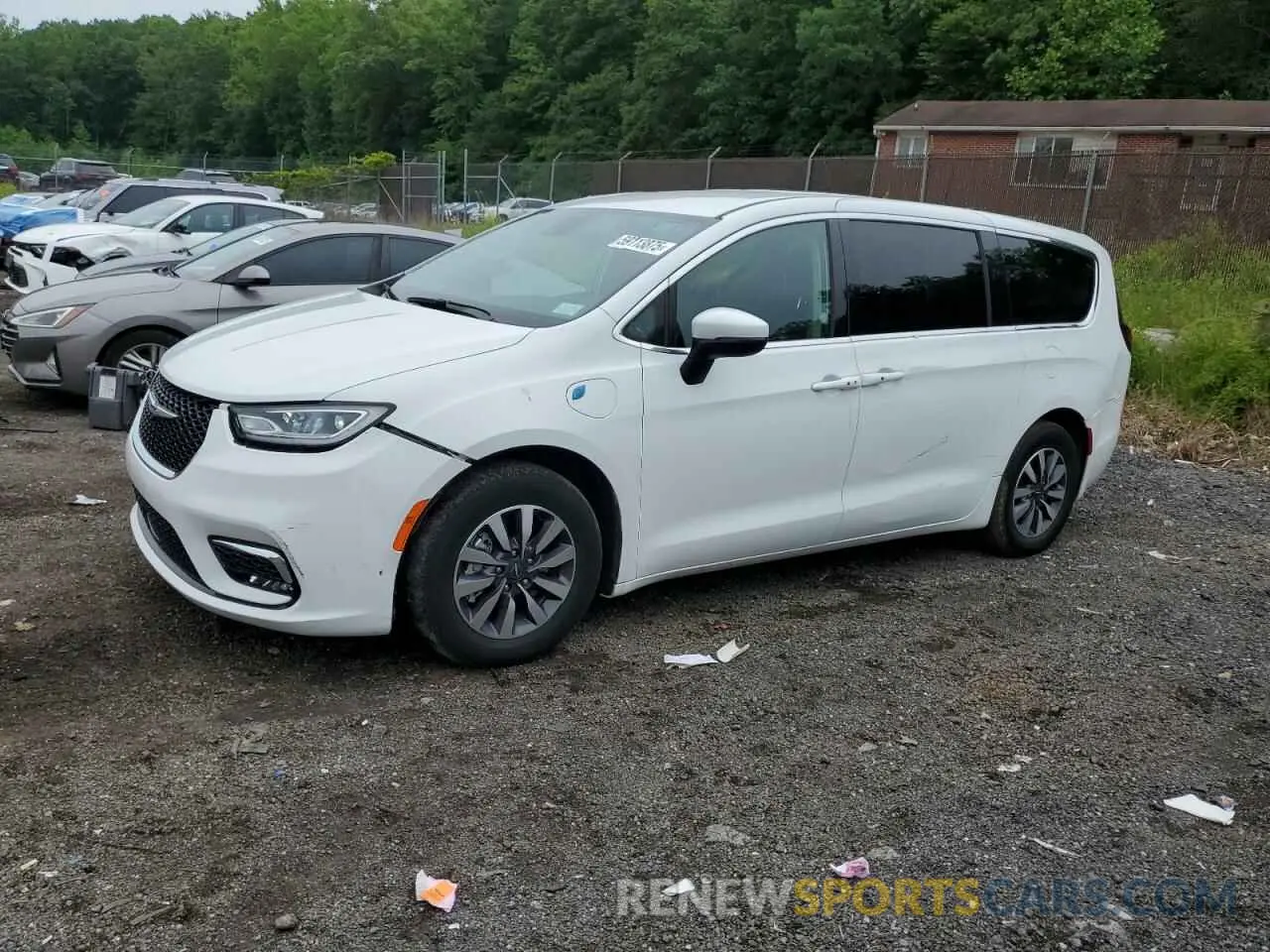 1 Photograph of a damaged car 2C4RC1L75PR541042 CHRYSLER PACIFICA 2023