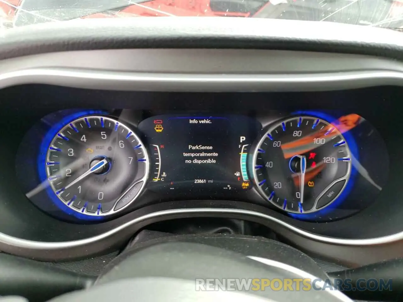 9 Фотография поврежденного автомобиля 2C4RC3BG5PR609630 CHRYSLER PACIFICA 2023