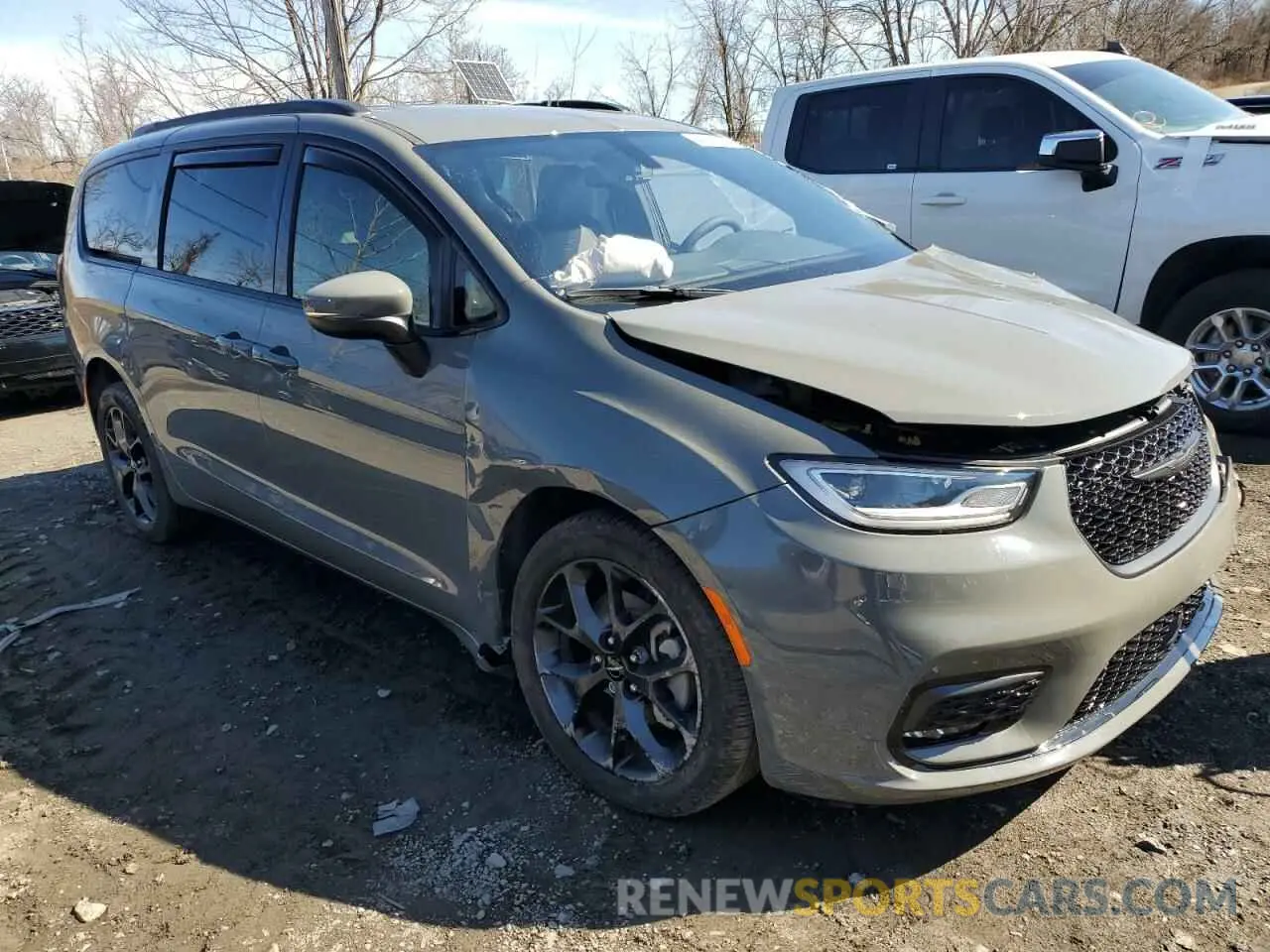 4 Фотография поврежденного автомобиля 2C4RC3BG6PR600483 CHRYSLER PACIFICA 2023