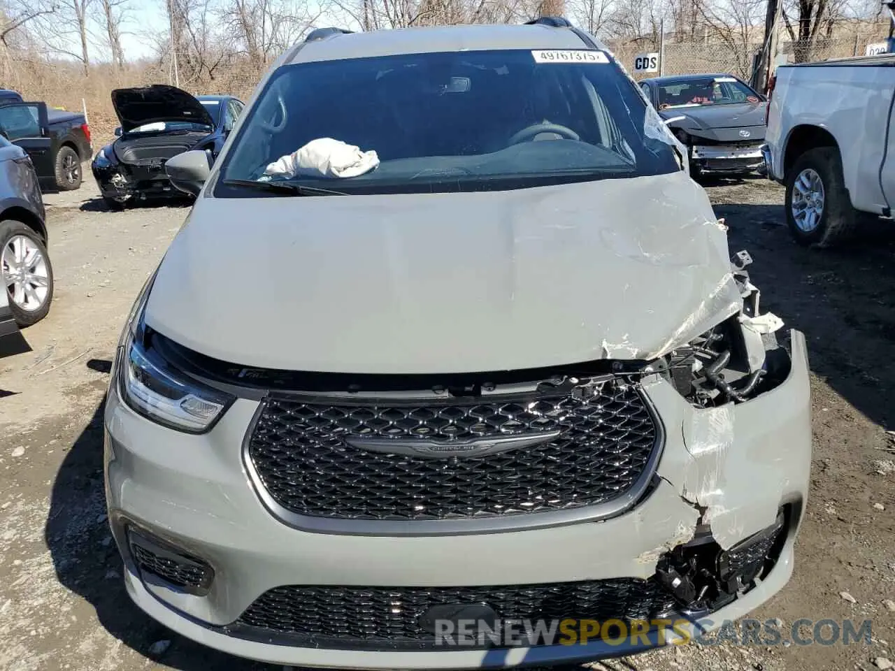 5 Фотография поврежденного автомобиля 2C4RC3BG6PR600483 CHRYSLER PACIFICA 2023
