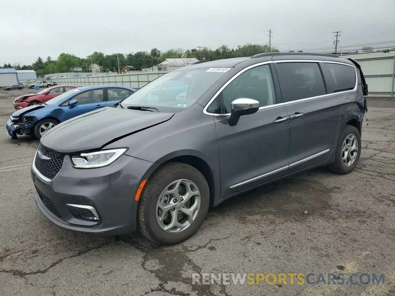 1 Фотография поврежденного автомобиля 2C4RC3GG5PR514994 CHRYSLER PACIFICA 2023