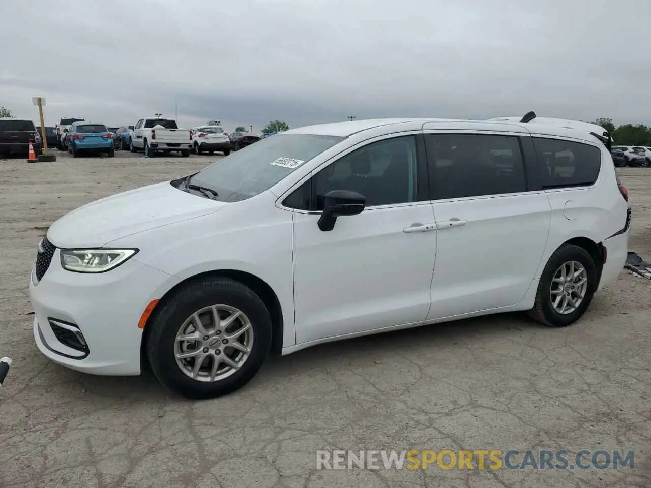 1 Photograph of a damaged car 2C4RC1BG0RR182610 CHRYSLER PACIFICA 2024