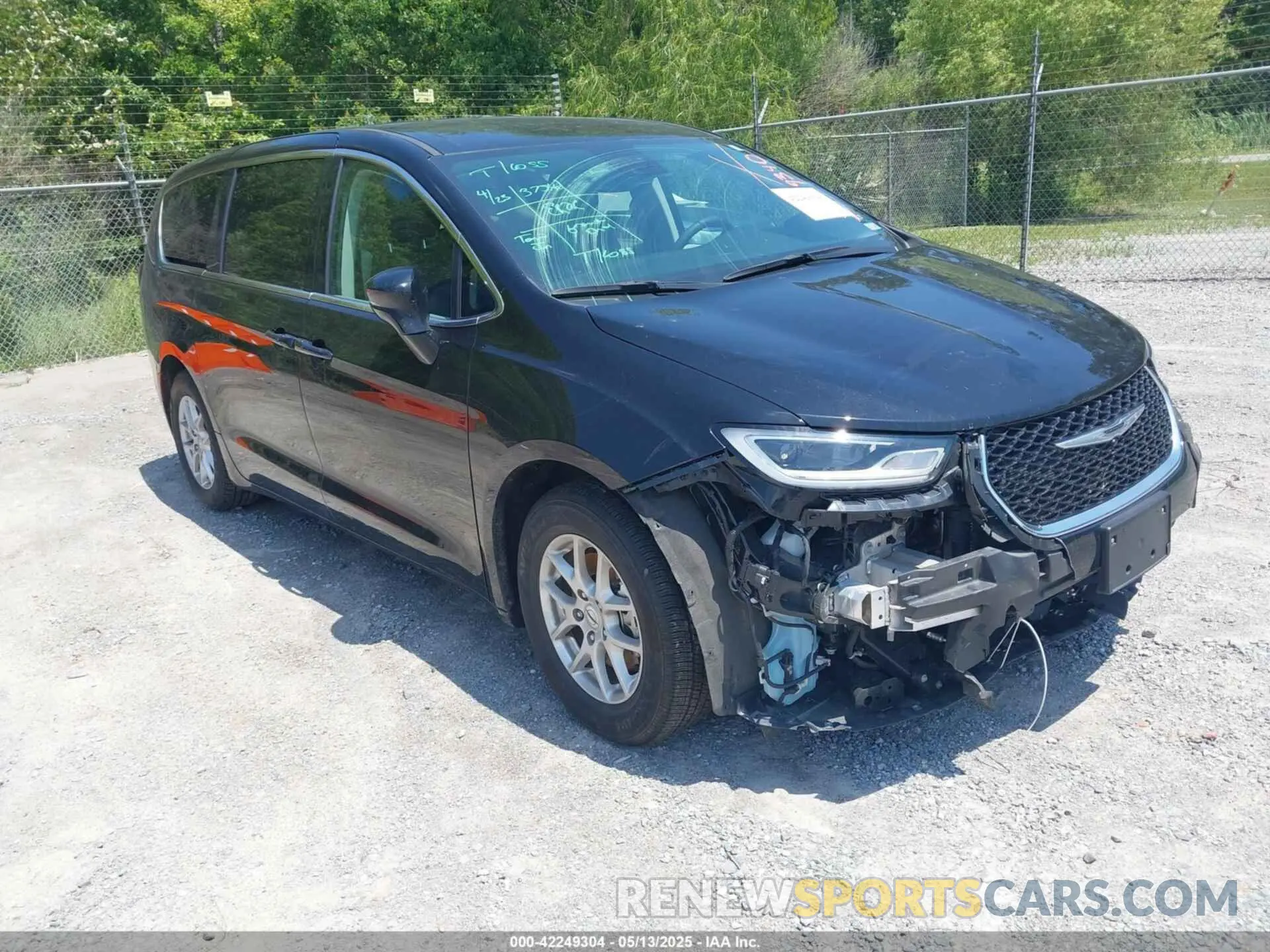 1 Photograph of a damaged car 2C4RC1BG1RR151396 CHRYSLER PACIFICA 2024