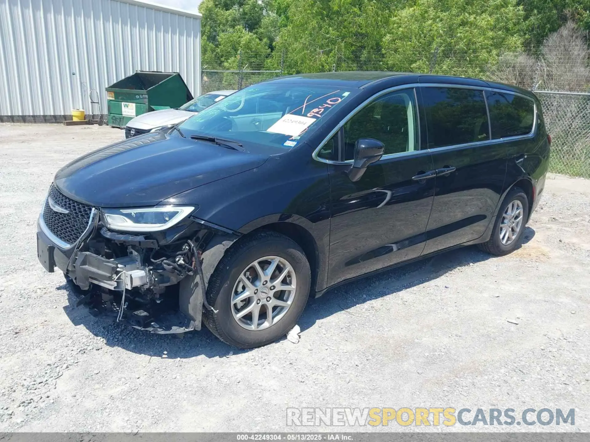 2 Photograph of a damaged car 2C4RC1BG1RR151396 CHRYSLER PACIFICA 2024