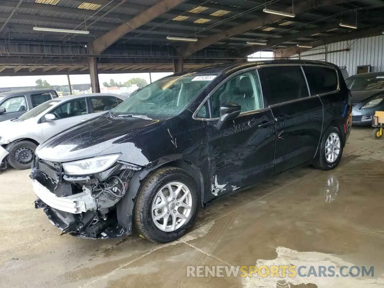 1 Photograph of a damaged car 2C4RC1BG2RR147017 CHRYSLER PACIFICA 2024