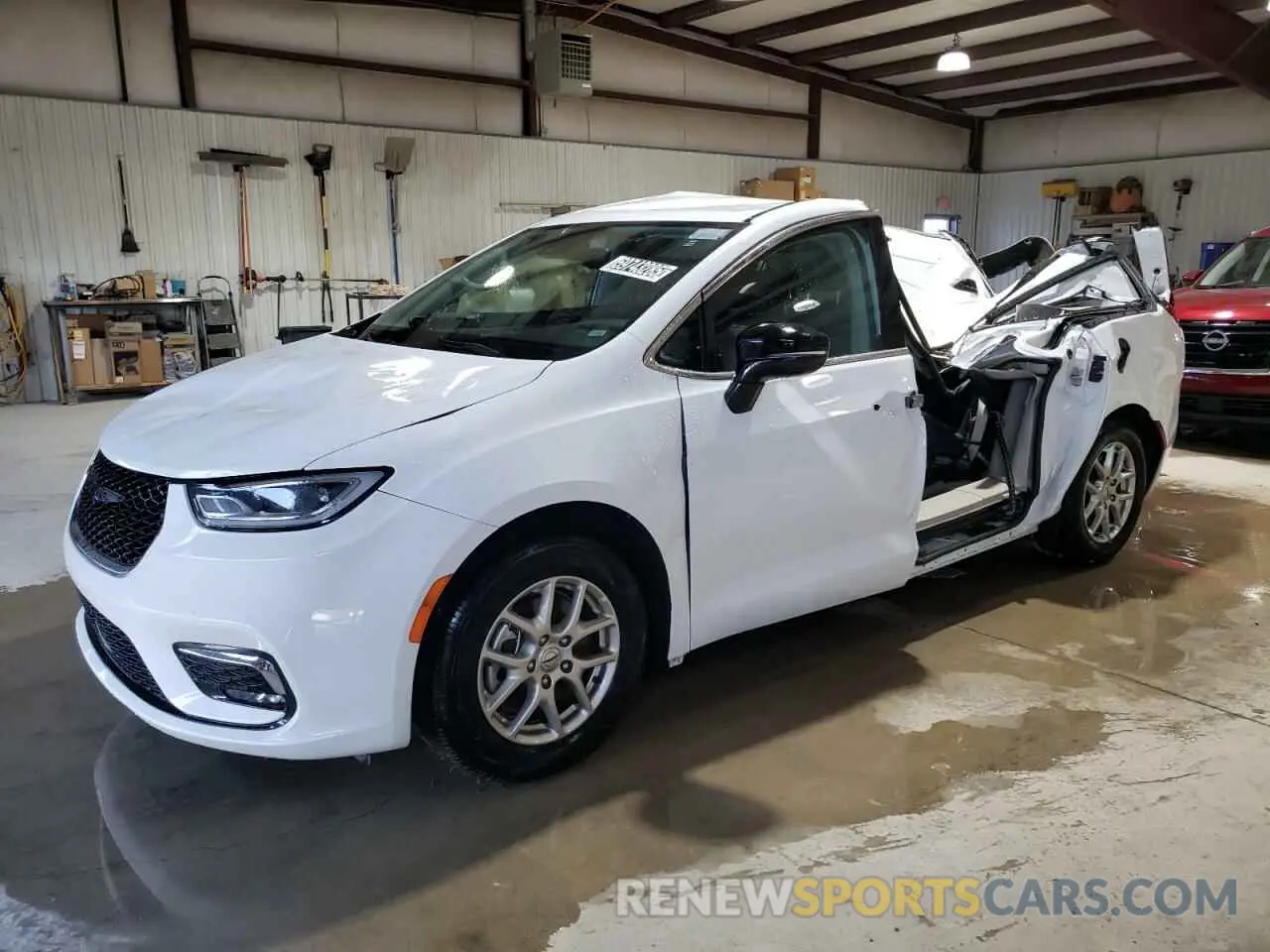 1 Photograph of a damaged car 2C4RC1BG2RR167428 CHRYSLER PACIFICA 2024