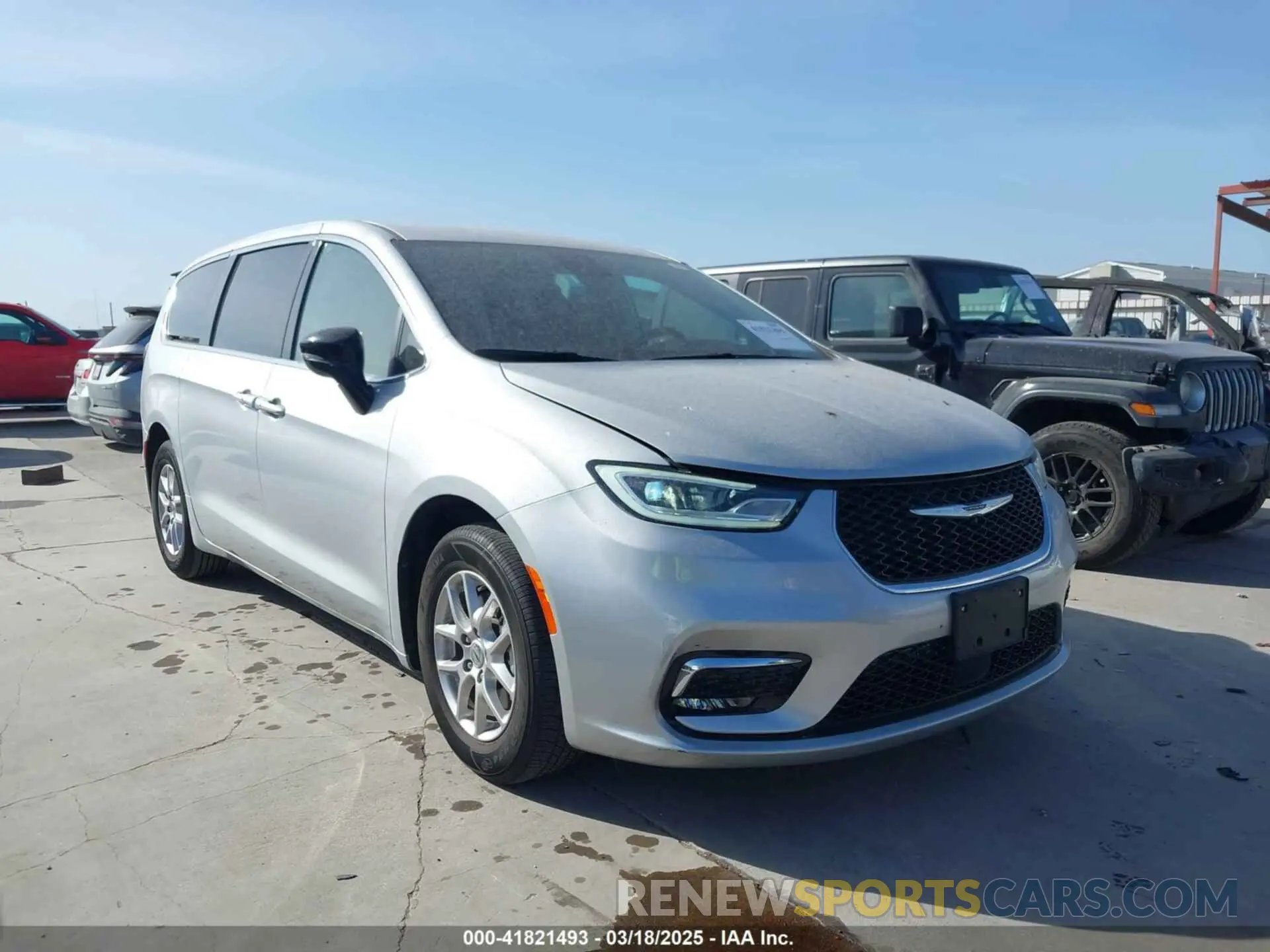 1 Photograph of a damaged car 2C4RC1BG3RR128203 CHRYSLER PACIFICA 2024