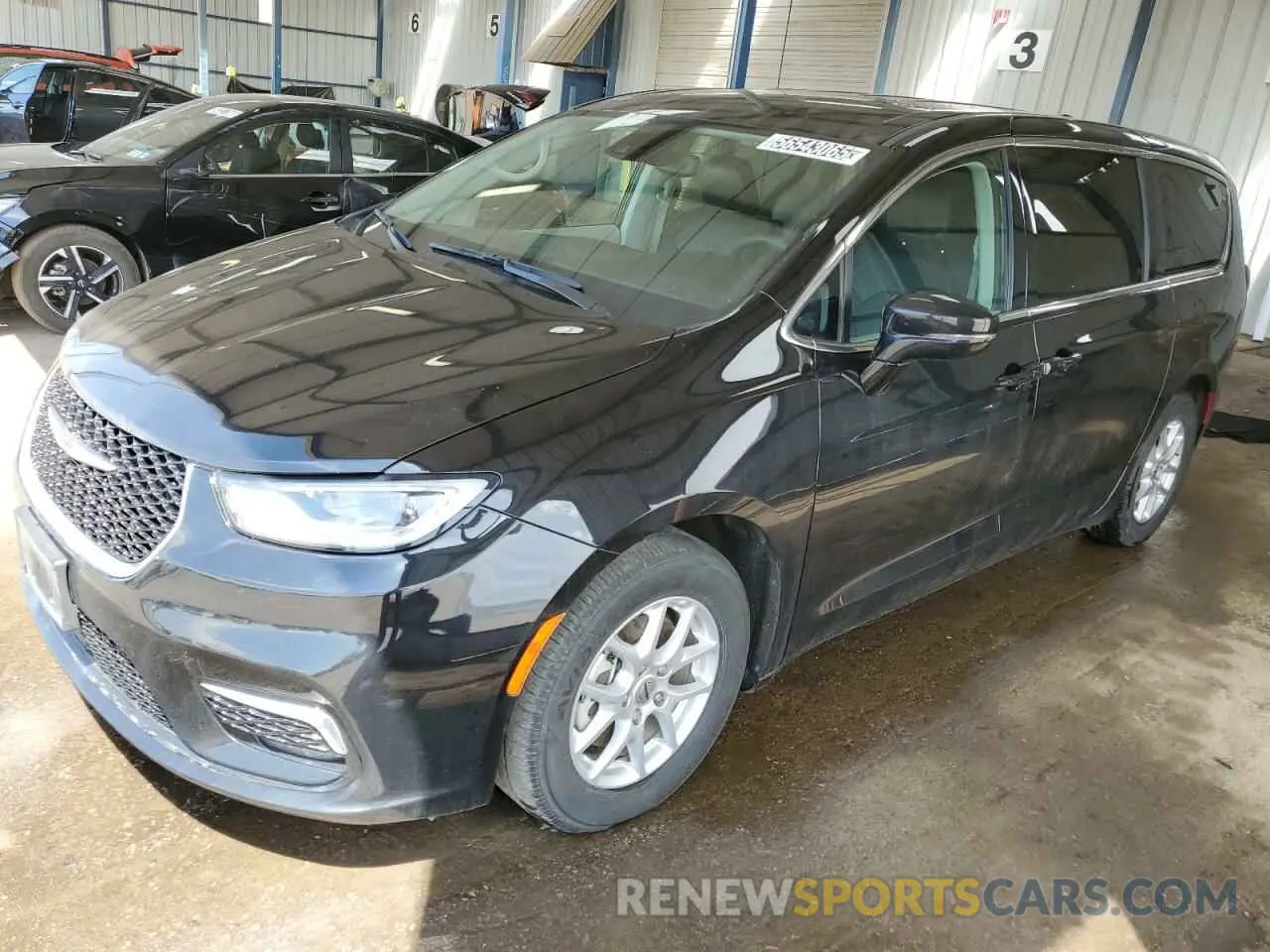 1 Photograph of a damaged car 2C4RC1BG3RR147043 CHRYSLER PACIFICA 2024