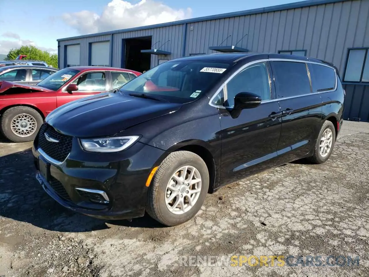 1 Photograph of a damaged car 2C4RC1BG3RR163081 CHRYSLER PACIFICA 2024