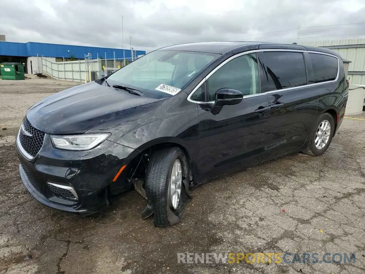 1 Photograph of a damaged car 2C4RC1BG4RR172470 CHRYSLER PACIFICA 2024