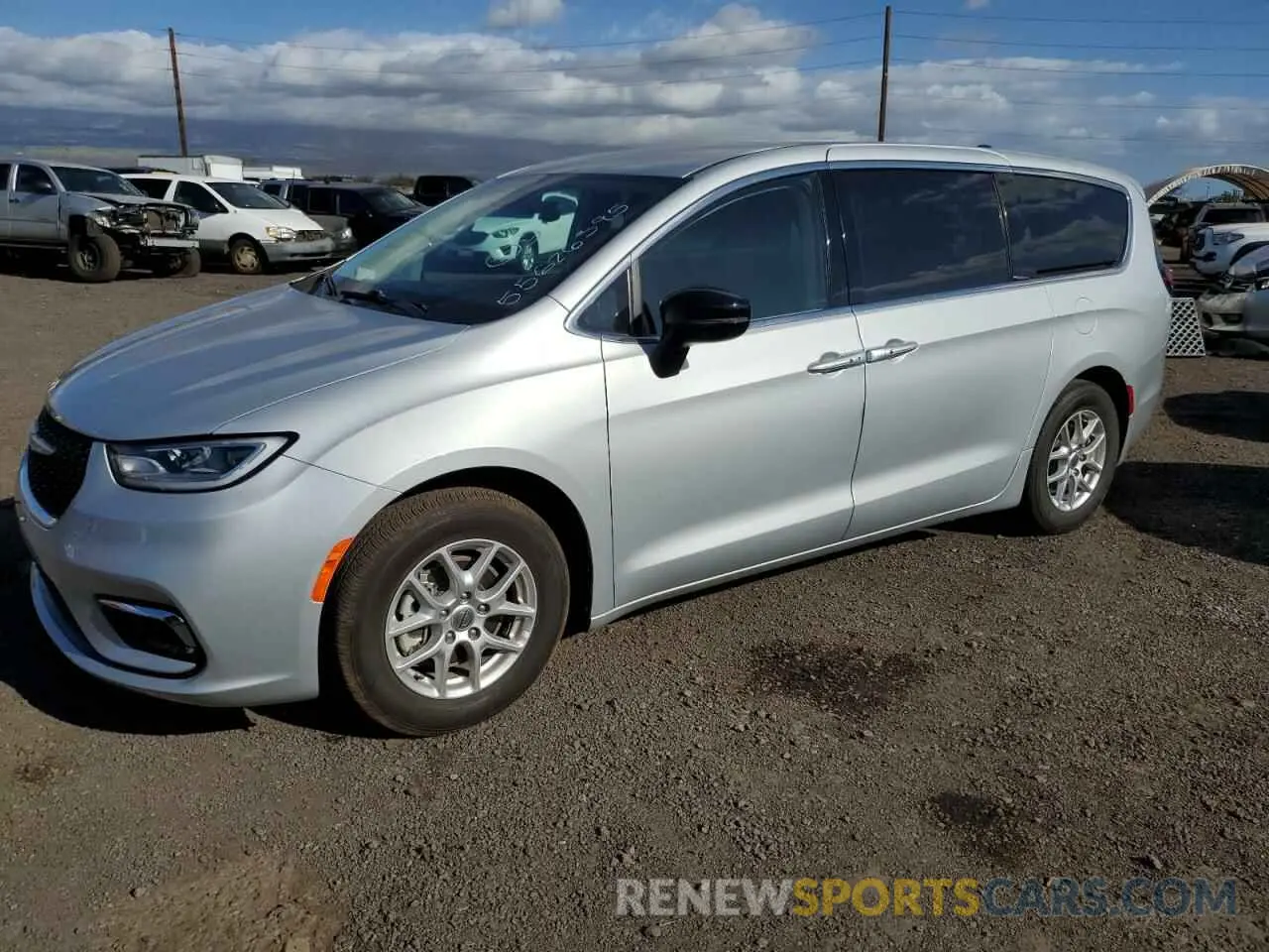 1 Photograph of a damaged car 2C4RC1BG5RR147092 CHRYSLER PACIFICA 2024