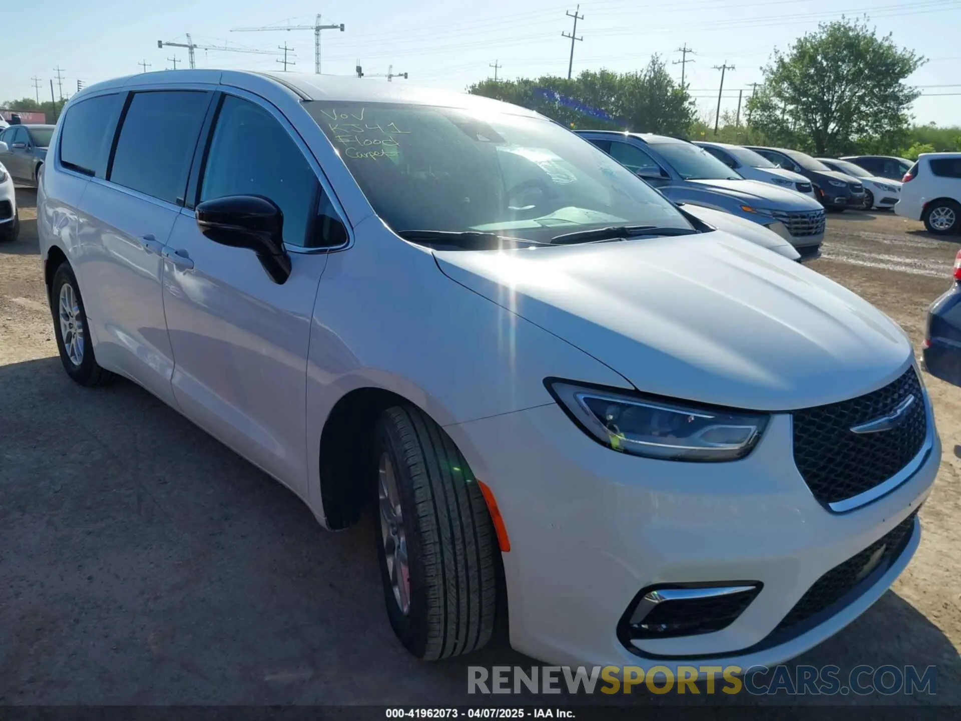 1 Photograph of a damaged car 2C4RC1BG7RR123103 CHRYSLER PACIFICA 2024