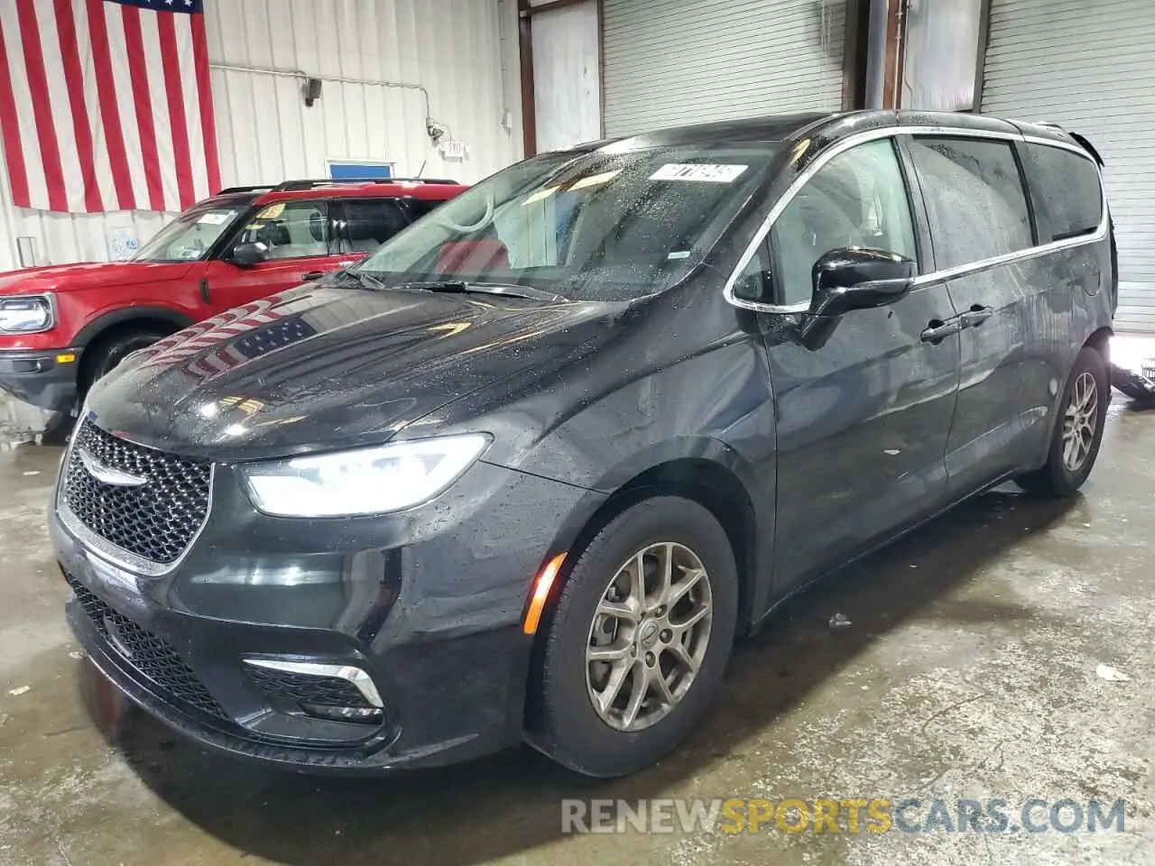 1 Photograph of a damaged car 2C4RC1BG7RR163388 CHRYSLER PACIFICA 2024