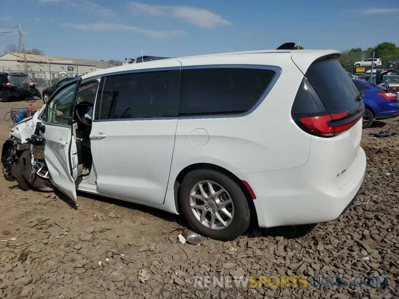 2 Photograph of a damaged car 2C4RC1BG8RR120226 CHRYSLER PACIFICA 2024