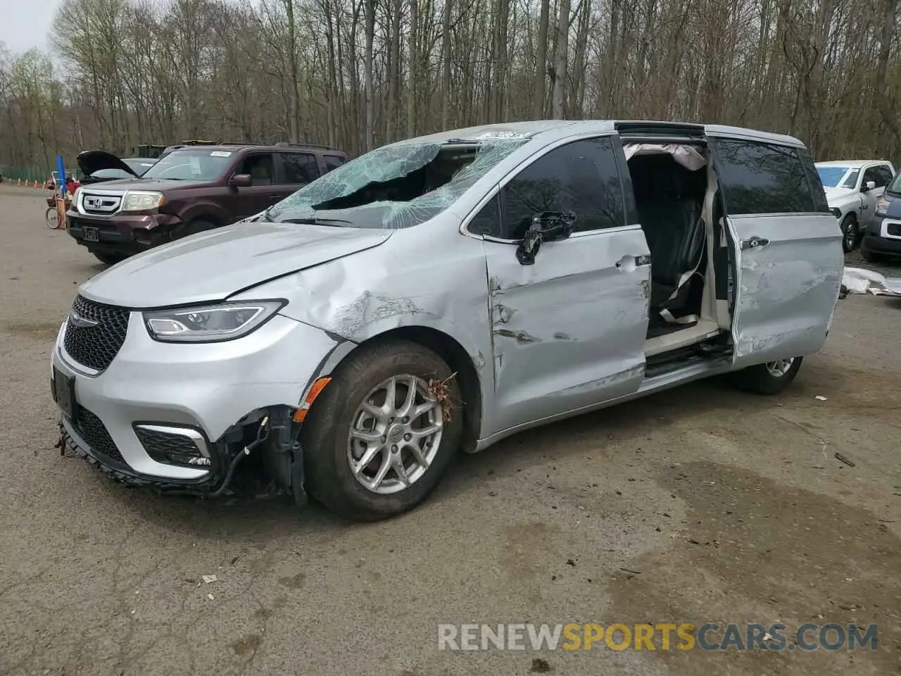 1 Фотография поврежденного автомобиля 2C4RC1BG8RR123238 CHRYSLER PACIFICA 2024